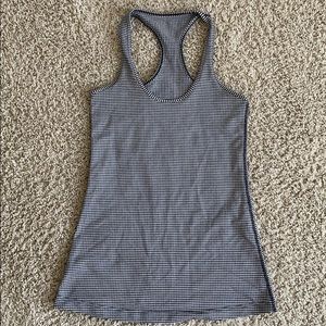 Lululemon Cool Racerback-Gingham